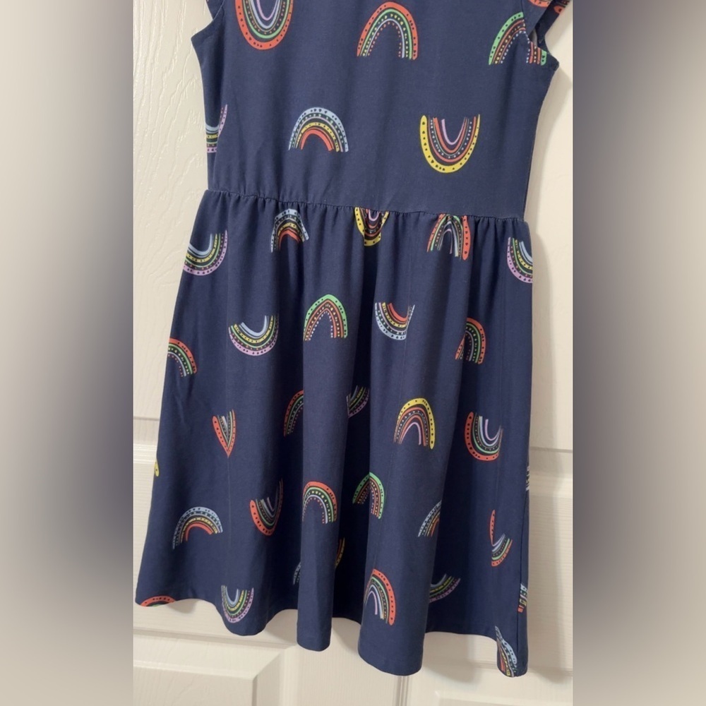 Epic Threads Navy Dress with Rainbow Accents - Picture 7 of 9